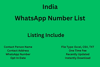 India whatsapp number list