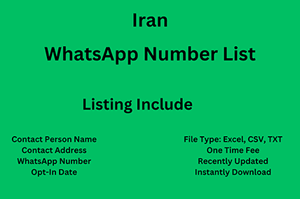 Iran whatsapp number list