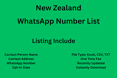 New Zealand whatsapp number list