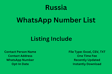 Russia whatsapp number list