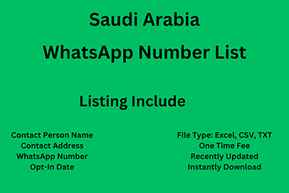 Saudi Arabia whatsapp number list