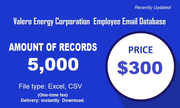 Valero Energy Corporation  Employee Email list management